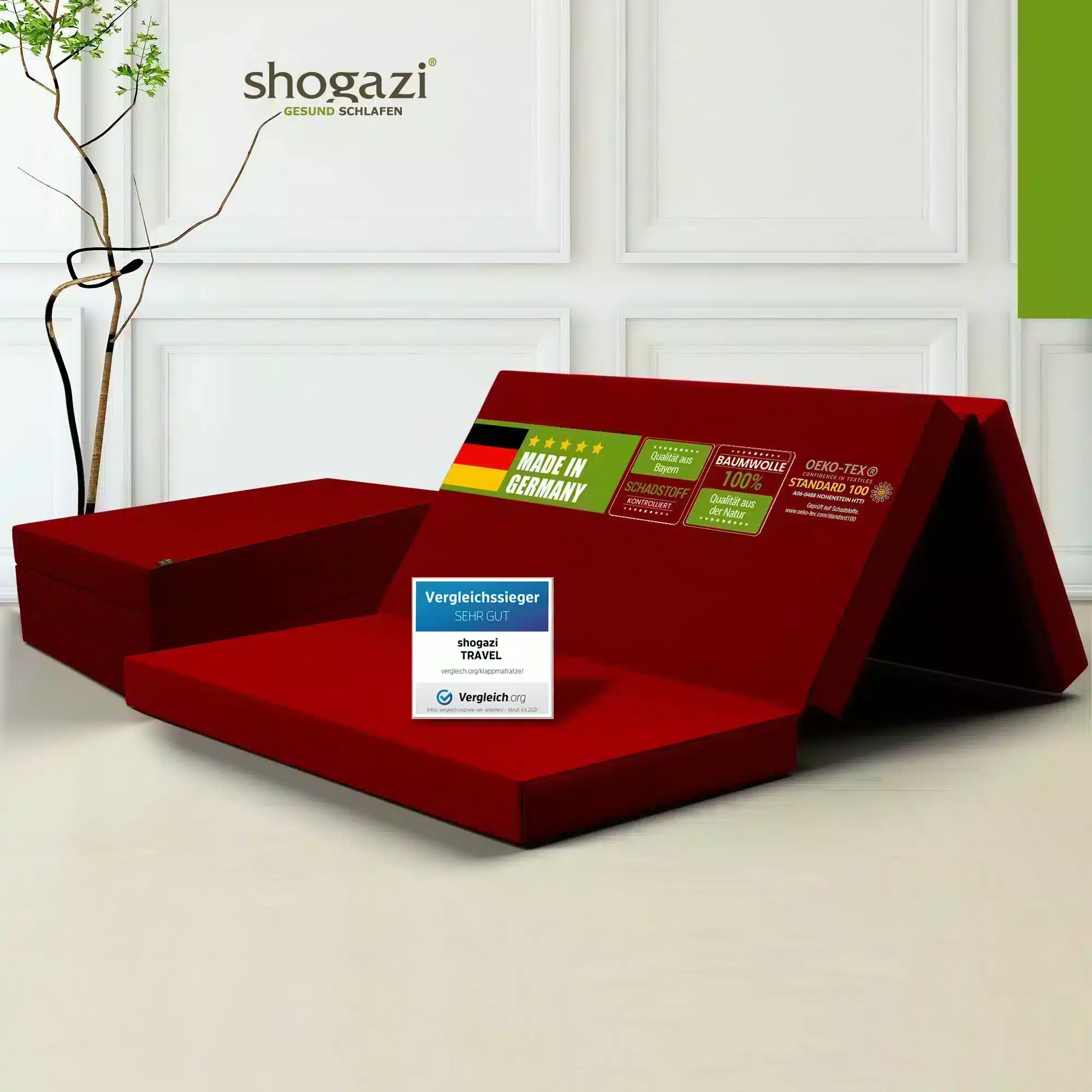 Klappmatratze 120x200x12 cm