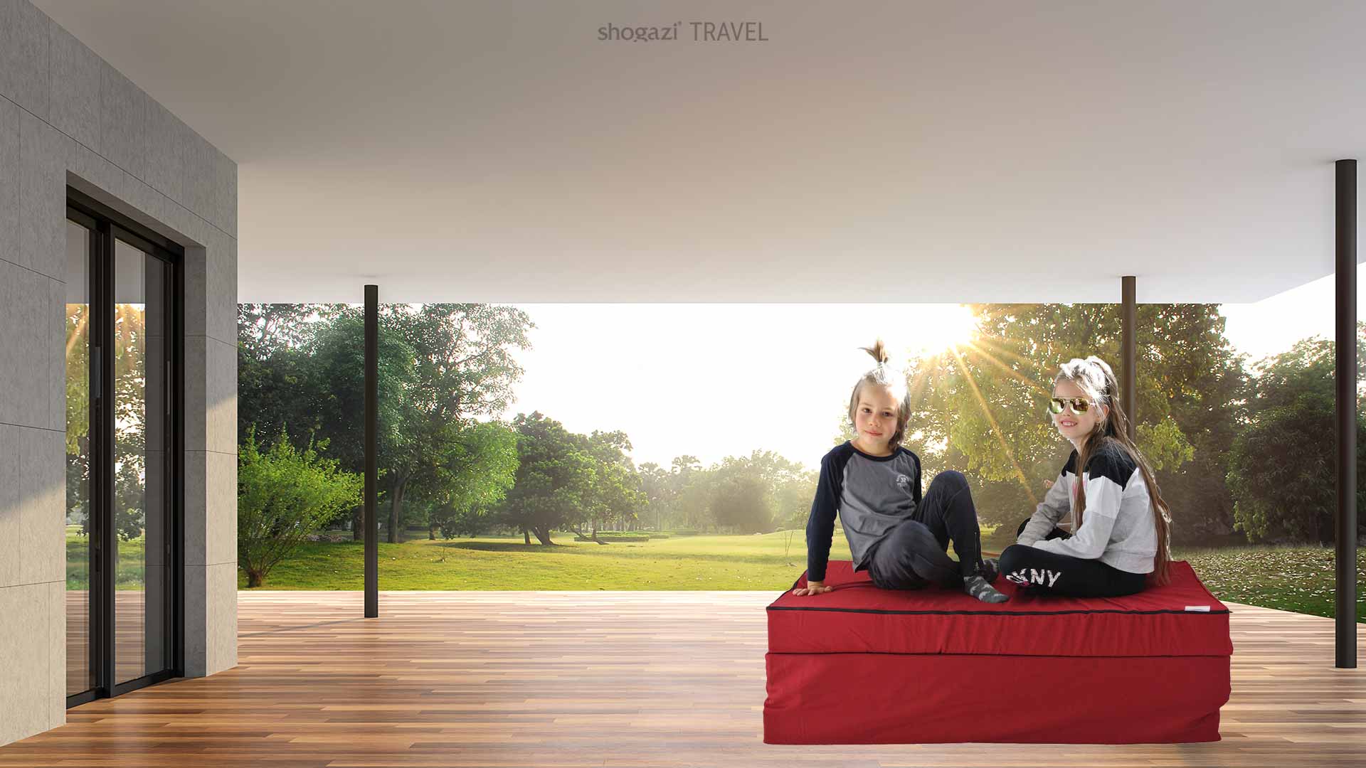 Gästematratze 120x200 Gästematratze TRAVEL für Kinder und Erwachsene